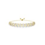 Golden Bloom Diamond Kada Bracelet 14kt & 18kt Gold