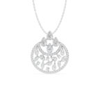 Ornaya Diamond Pendant 14kt & 18kt