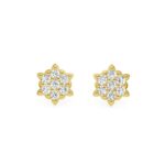 Fiorra Diamond Stud 14kt & 18kt
