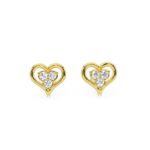 Pravya Diamond Studs 14kt & 18kt Gold