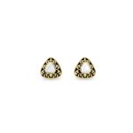 The Dainty Polki Stud 14kt & 18kt Gold